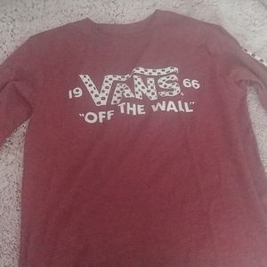 Vans long sleeve shirt
